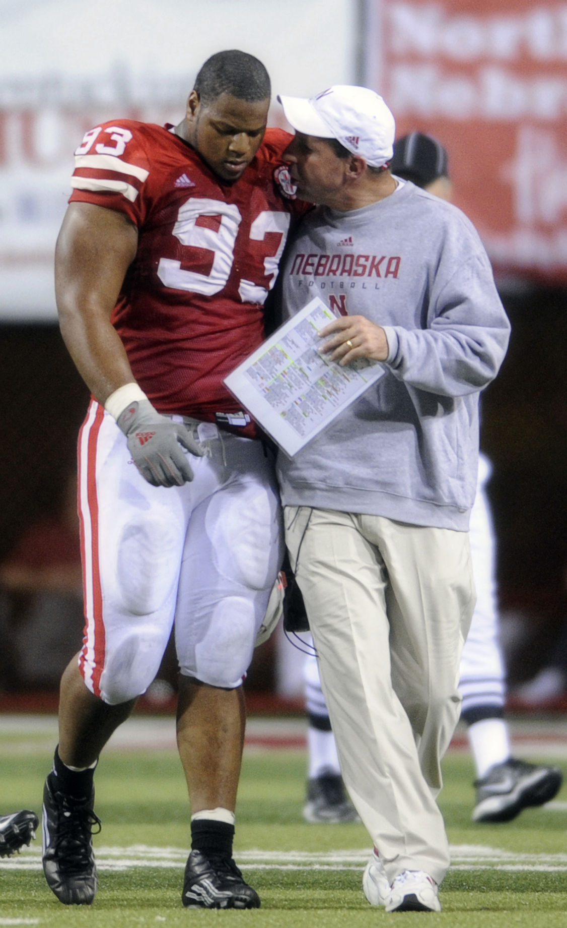 Bo Pelini and Suh